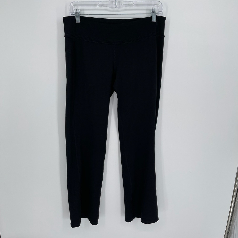 C9 by Champion Women's Black Duo Dry Bootcut Stretch Workout Yoga Pants Size M